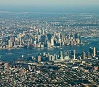 Manhattan and Queens